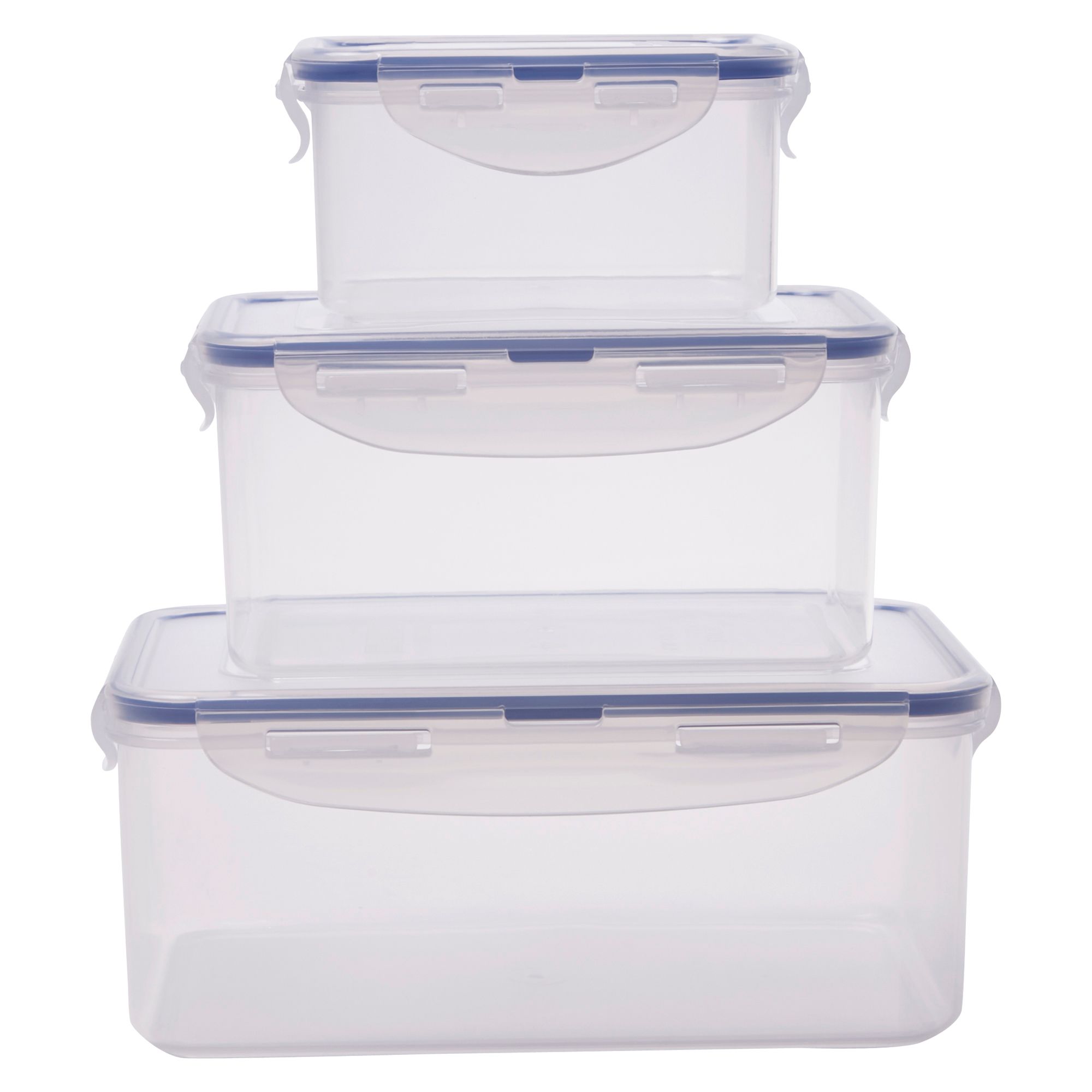 LocknLock Classic Rectangle 3 Piece Storage Set